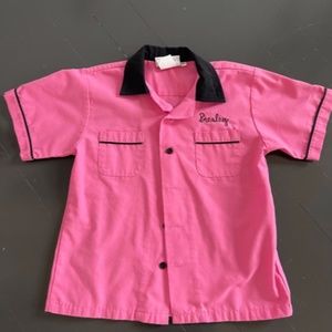 Chain Stitched 'Presley' Bowling Shirt